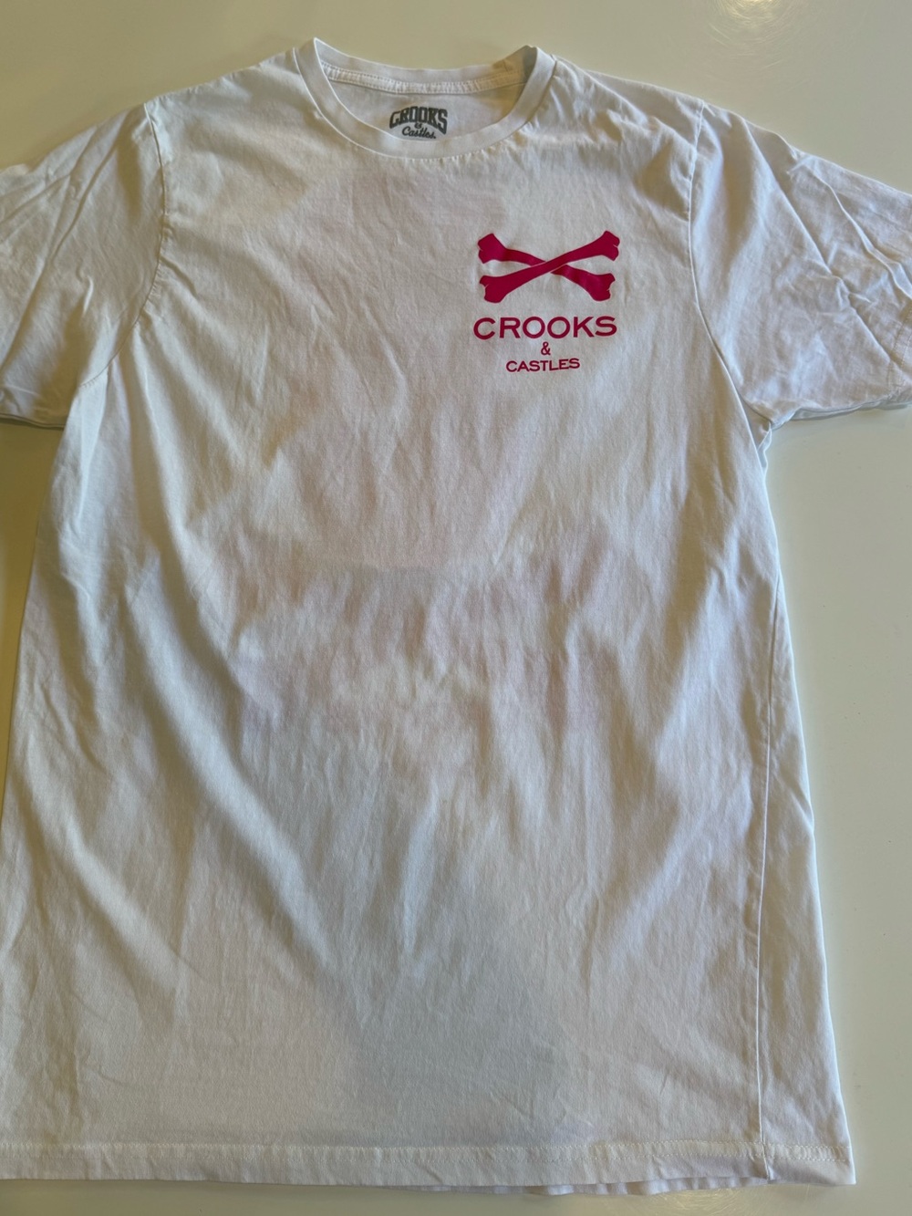 Crooks & Castles White Graphic T-Shirt